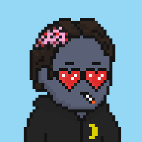 Moon Hoodie Black with a Exposed, heart glasses eyes