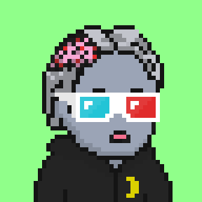 Moon Hoodie Black with a Exposed, 3d glasses eyes